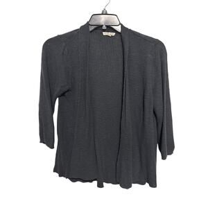Eileen Fisher Linen Blend Cardigan M